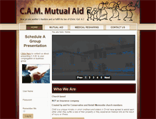 Tablet Screenshot of cammutualaid.org